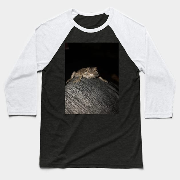 Bearded dragon 🐉 Baseball T-Shirt by Selbyl